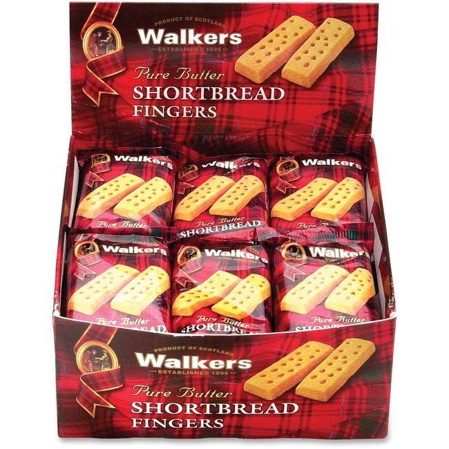 Office Snax Cookies Shrtbrd Wlkrs 2 Pack OFXW116