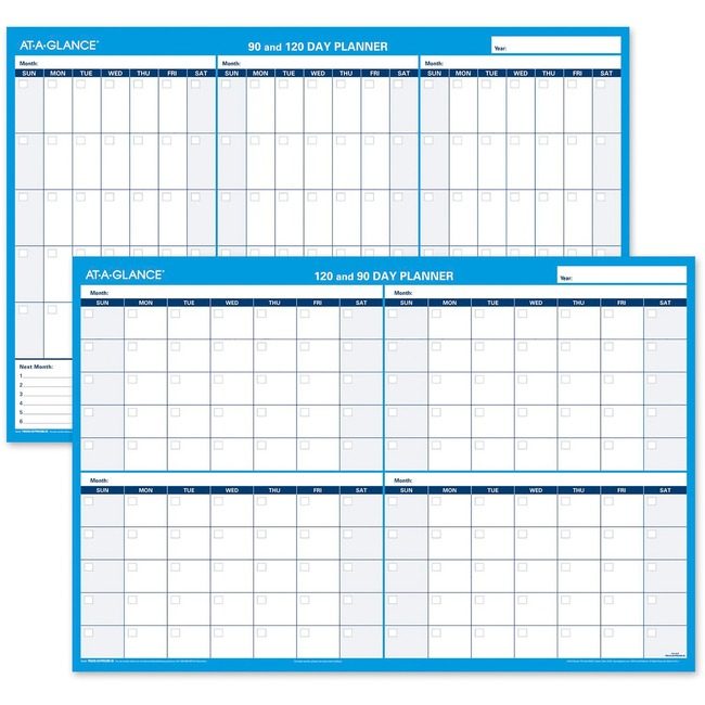 ACCO Brands AT-A-GLANCE Calendar Wall Plannr 90/120 AAGPM239-28