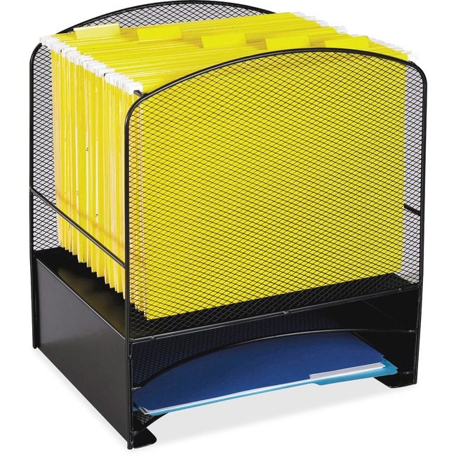 Safco Products Onyx Hanging File/2 Horizontal SAF3260BL