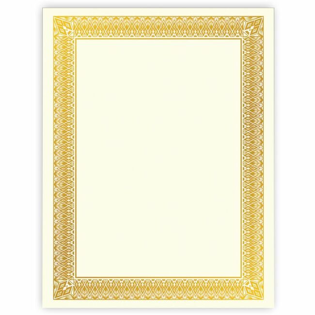 Geographics Certificate Gold Foil Rome GEO47829