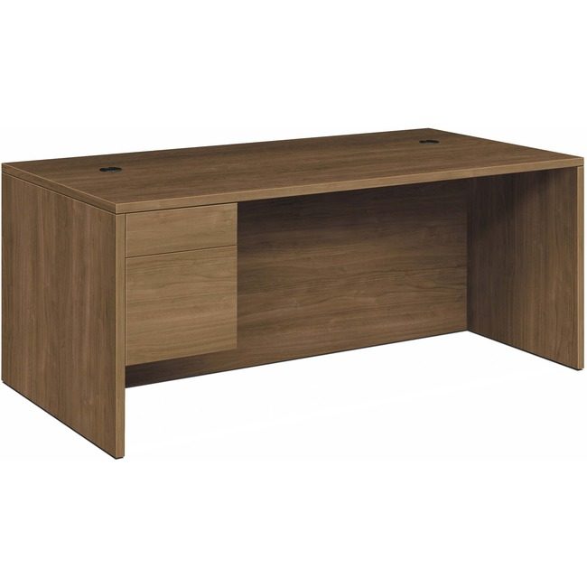 The HON Company Desk Leftped 1BOX1FILE HON10586LPINC