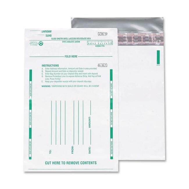Quality Park Products Bag Night Deposit 10X13 We QUA45228