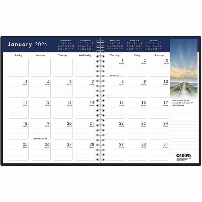 House of Doolittle Earthscapes Monthly Planner HOD26402
