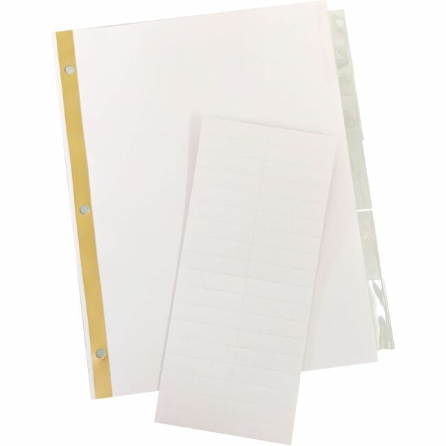 Business Source Dividers Insert 5-TAB Clear BSN16477