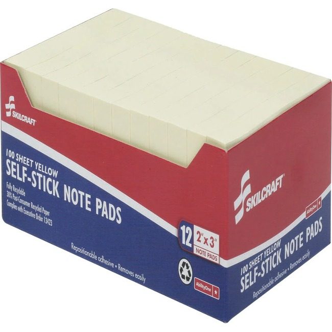 Varies / verify SKU SKU-LEVEL VERIFICATION REQUIRED Notepad Slfstk Unrld 2X3 Yw NSN2074356