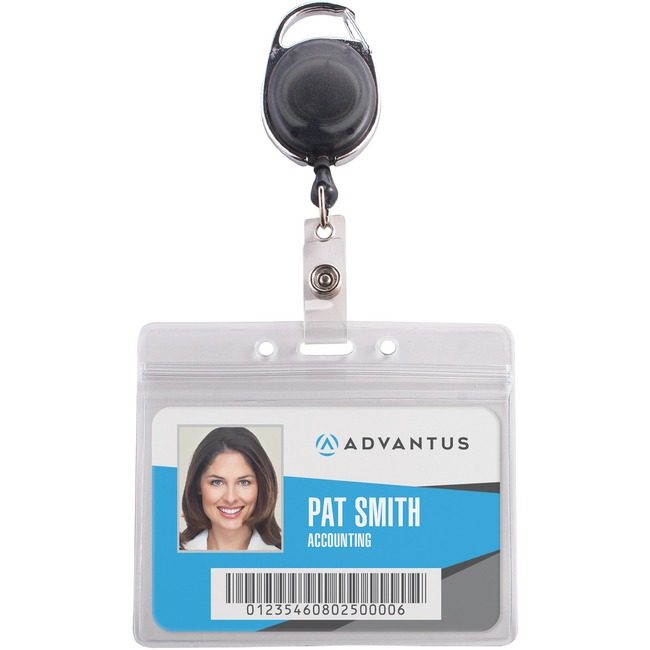 Advantus Corporation Holder Badge&Reel Crbnr Hrz AVT91130