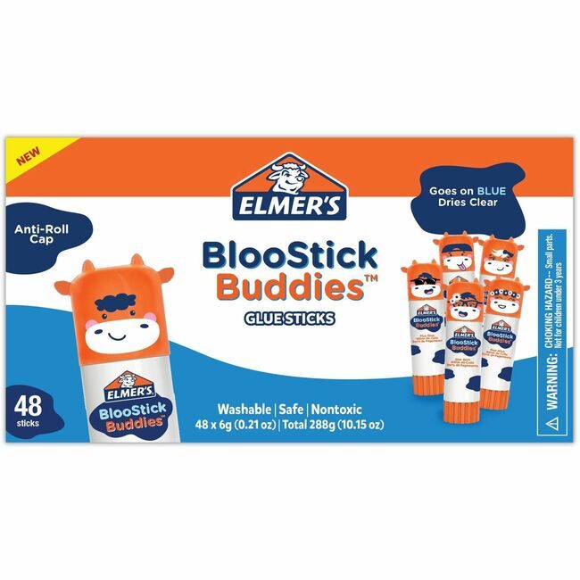 Newell Brands Elmer's / X-Acto Glue Stick Disblue 48 Count EPI2213735
