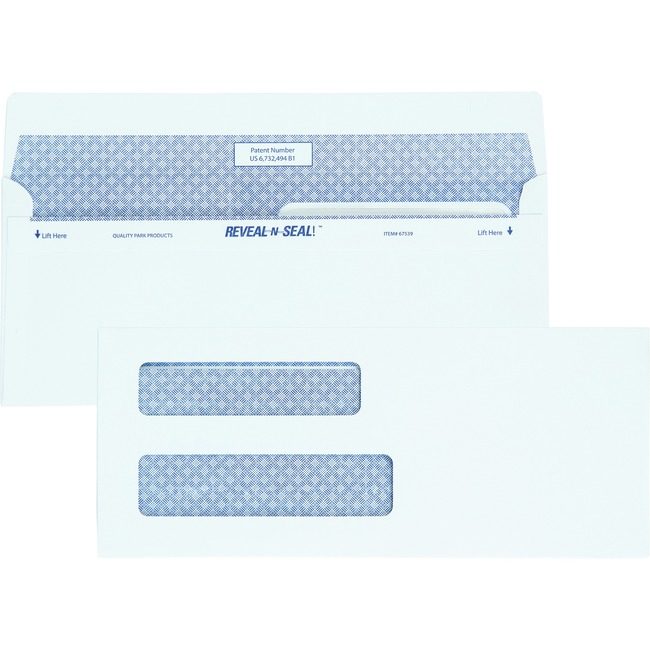 Quality Park Products Envelope Revealnseal Double #8 QUA67539