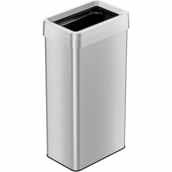 HLS Commercial Trashcan Opentop Stainless HLCHLS21UOT