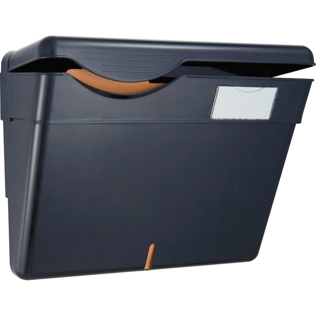 Officemate File Wall Hipaa W/Cover Black OIC21472