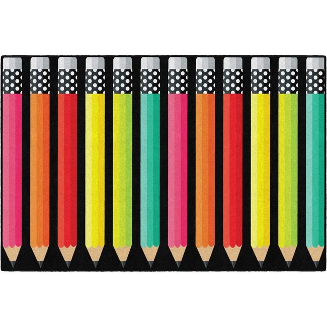 Flagship Carpets Rug Seat Schoolgirl Pencils FCICA199428SG