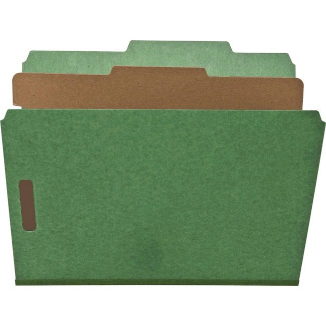 Nature Saver Folder Clssfctn Letter 1DIV Green NATSP17203