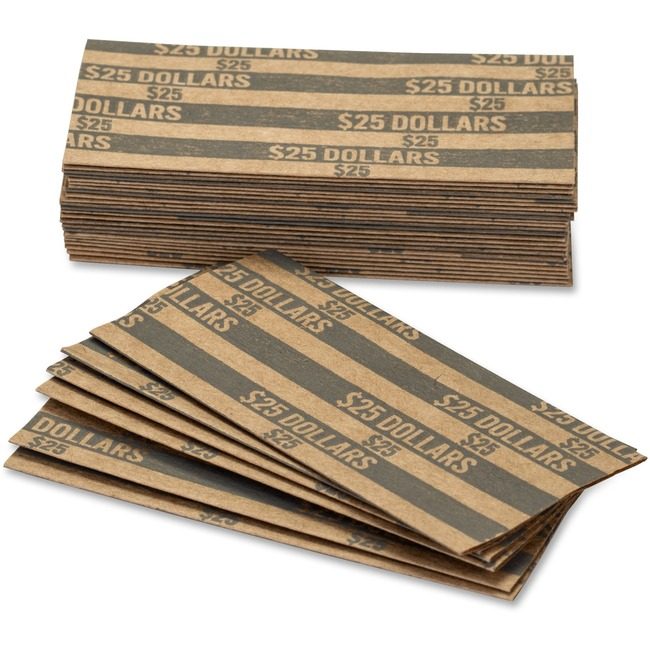 PAP-R Products Wrappers Coin Flat Dollars PQP30100