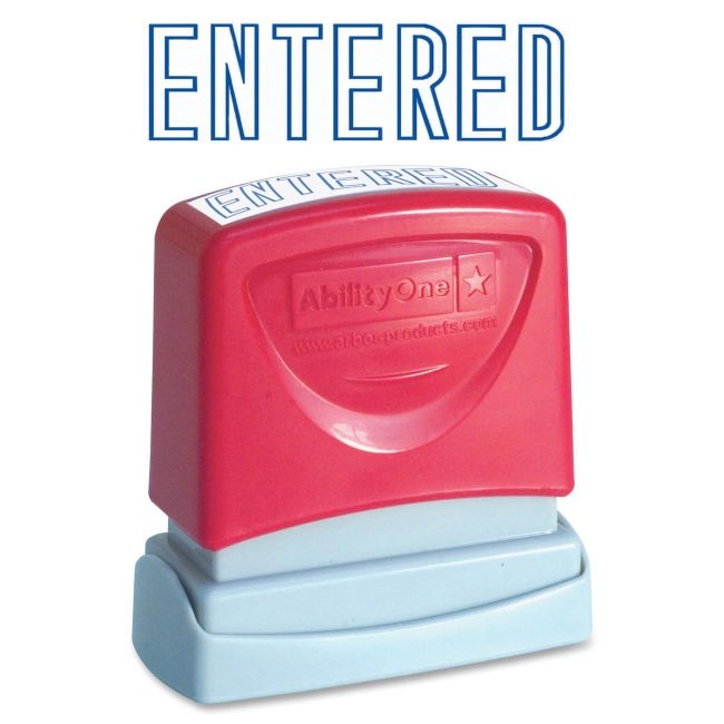 Varies / verify SKU SKU-LEVEL VERIFICATION REQUIRED Message Stamp Pre-Inked "En NSN2074202