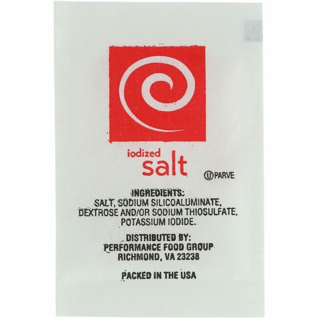 Sugar Foods Packets Salt SUG09295