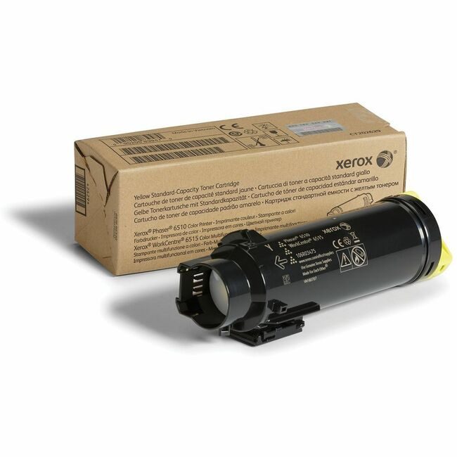 Xerox Corporation Toner Standard Yellow 6510/15 XER106R03475