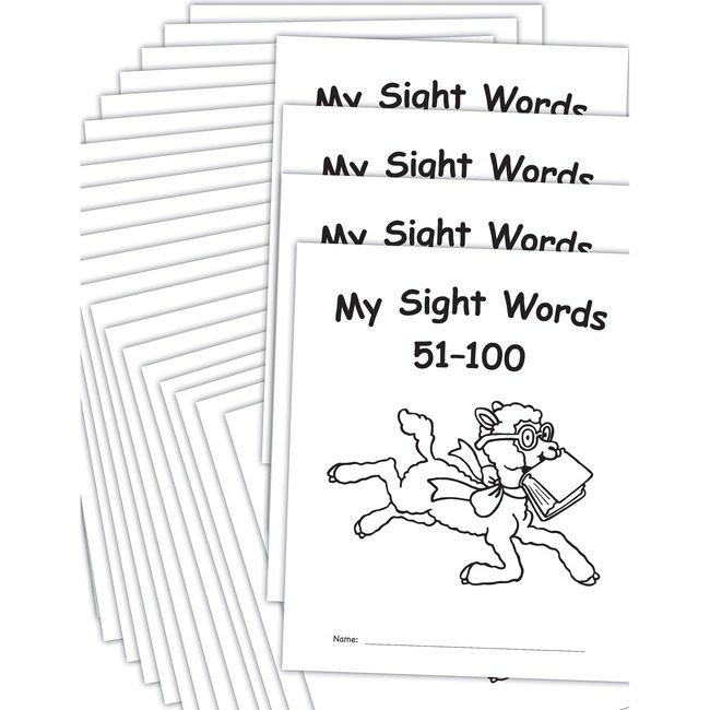 Teacher Created Resources Set Bks Sghtwrds 51-100 25 Pack TCREP62143