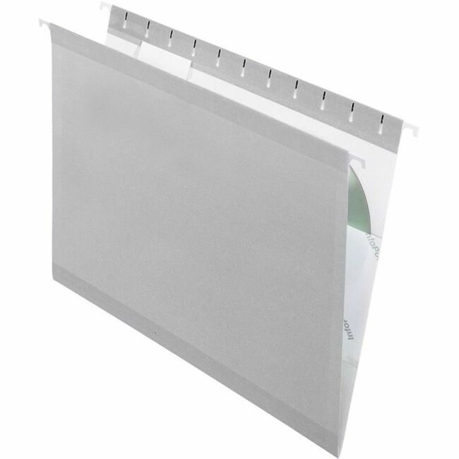 Pendaflex Folder Hang Letter 1/5 Gray PFX415215GRA