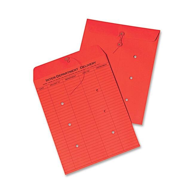 Quality Park Products Envelope Intrdept 10X13 Red QUA63574