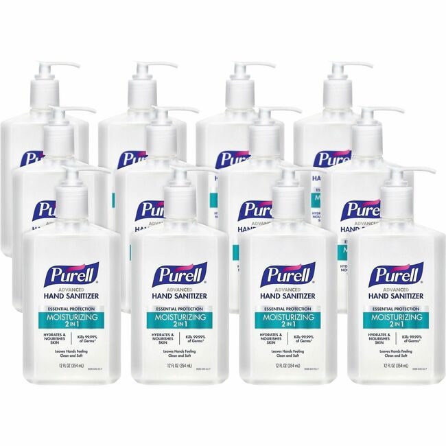 GOJO Industries Bottle Pump Sanitizer 12OZ GOJ369812CT