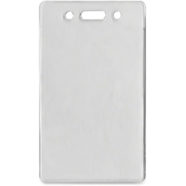 Advantus Corporation Holder Badge Verticl 50 Clear AVT75451