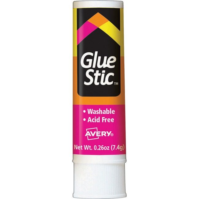 Avery Products Corporation Glue Stick Perm .26OZ Clear AVE00-166