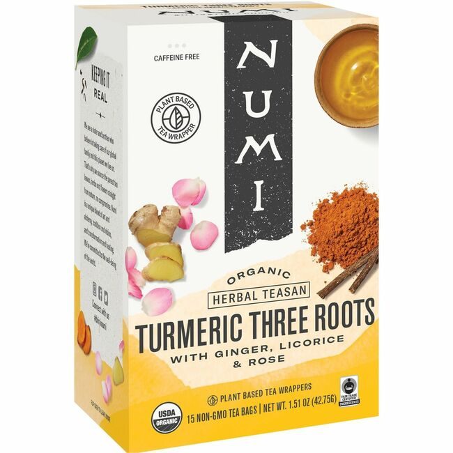 Numi Organic Tea Turmeric Three Roots NUM10550