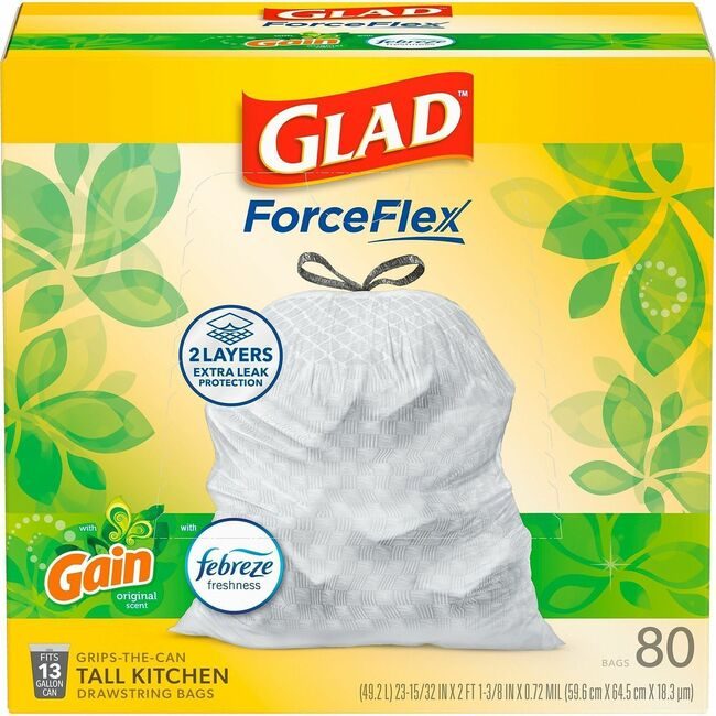 CloroxPro / Clorox The Clorox Company CloroxPro / Tall Kitchen Drawstring Trash CLO78750