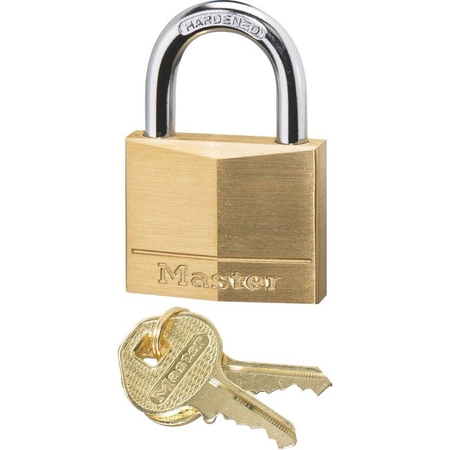 Master Lock Company Padlock Solid Brass MLK140-D