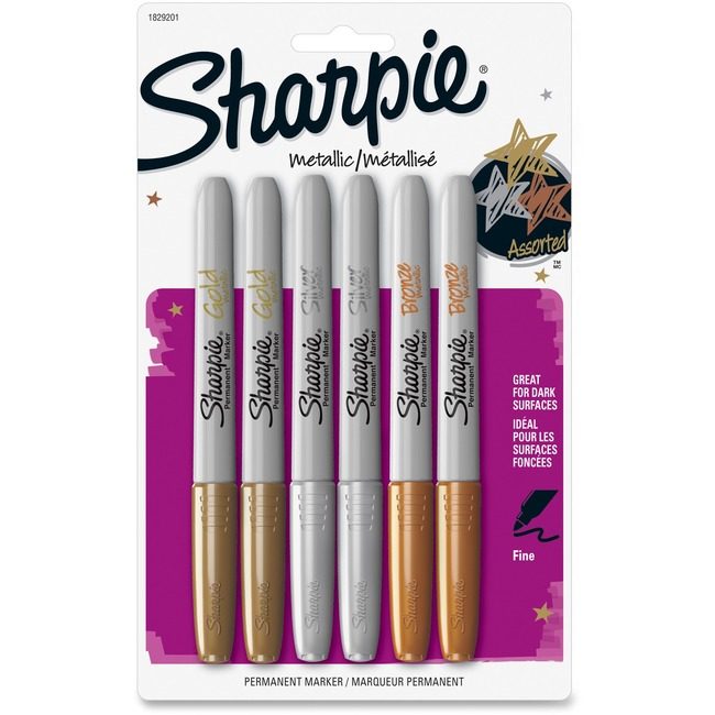 Sharpie / Expo / Prismacolor / Sanford Newell Brands / Sanford Sharpie / Expo / Prismacolor / Marker FNMET6 Assorted SAN1829201