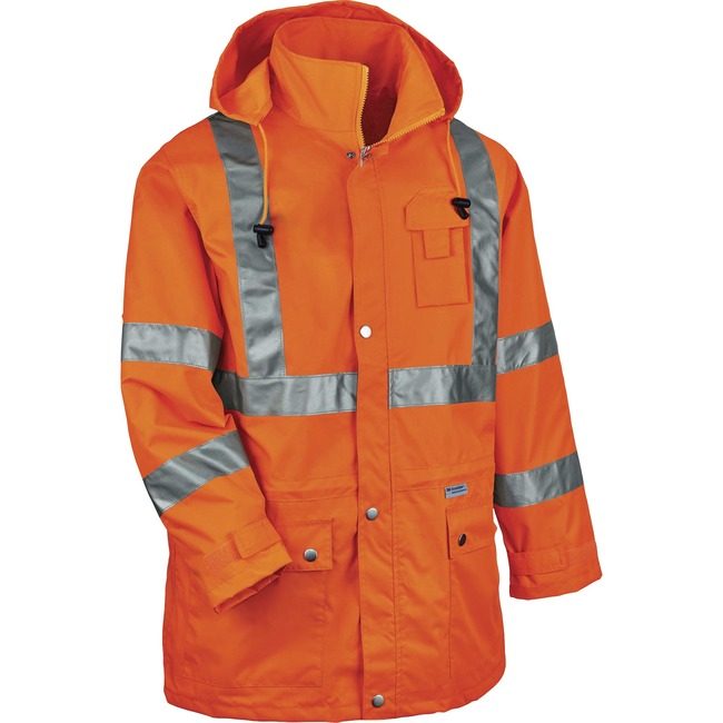 Ergodyne Rain Jacket S Orange EGO24312