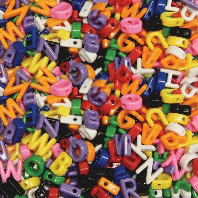 Pacon Corporation Beads Alphabet Upper 288PC PAC3253
