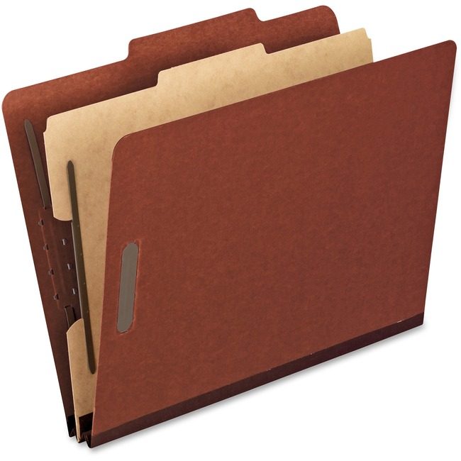Pendaflex Folder Classf Letter 1DIV Red PFX1157R