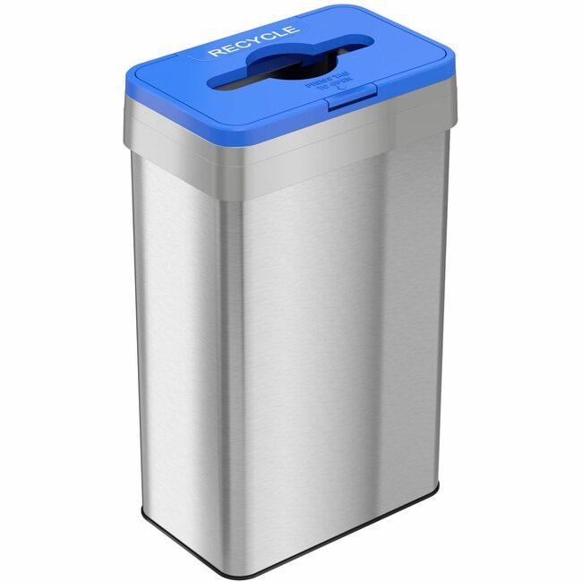 HLS Commercial Recycle Lid Stainless 21G HLCHLS21UOTREC