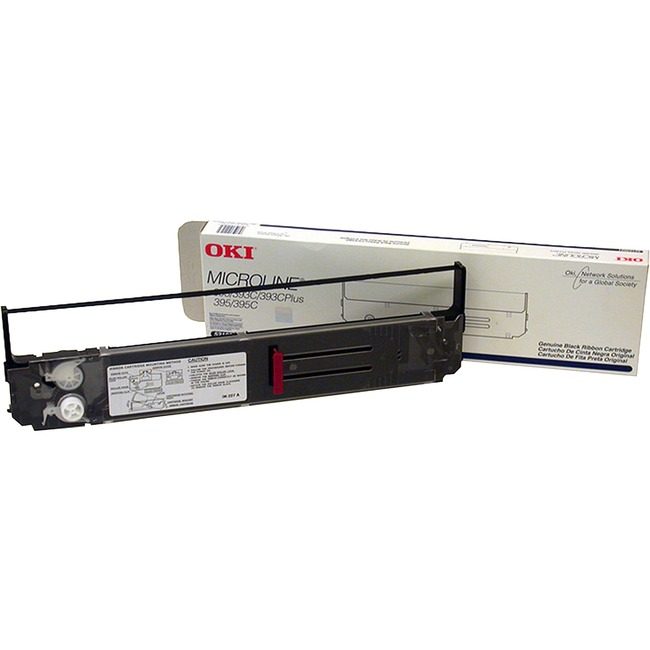 OKI Data Ribbon Prnt Nyl ML393 Black OKI52103601