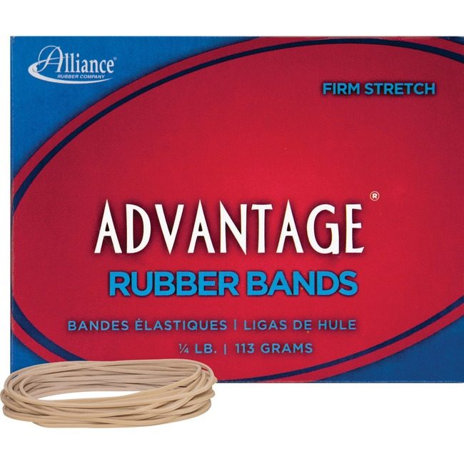 Alliance Rubber Company Rubberbands Advtg #19 1/4LB ALL26199