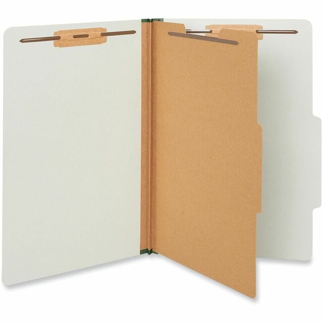 Universal Office Products Folder Psbd 4 SEC Legal Gray UNV10262
