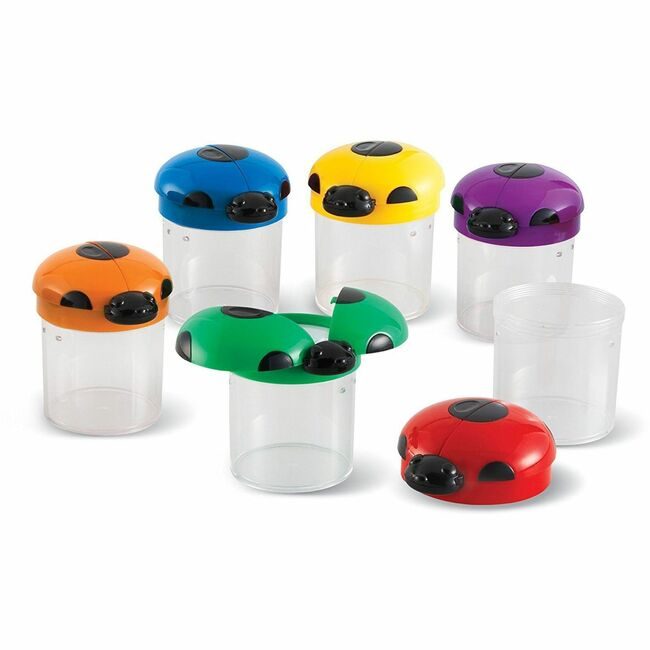 Learning Resources Jars Set Bug Big View 6PCS LRNLER2781