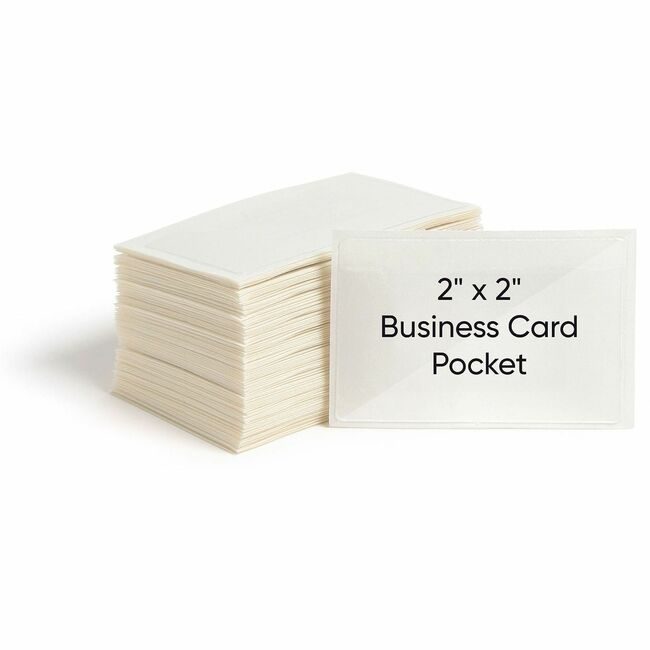 Smead Manufacturing Co. Pocket Poly Slfadhsv 4X3 SMD68123