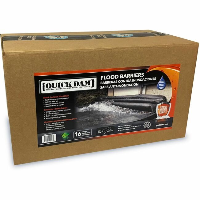 Absorbent Specialty Products Quick Dam Barrier Flood 5 16EA/CT APRQD6516