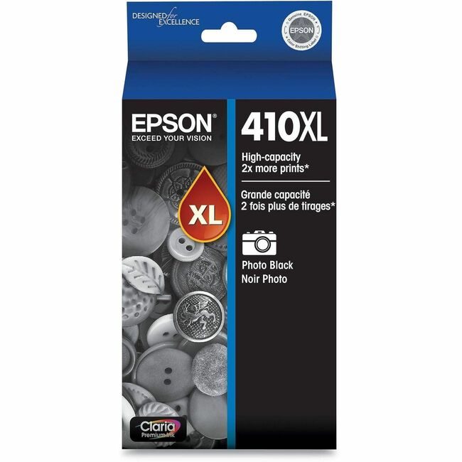 Epson America Inkcart Photobk W/Snsr EPST410XL120S