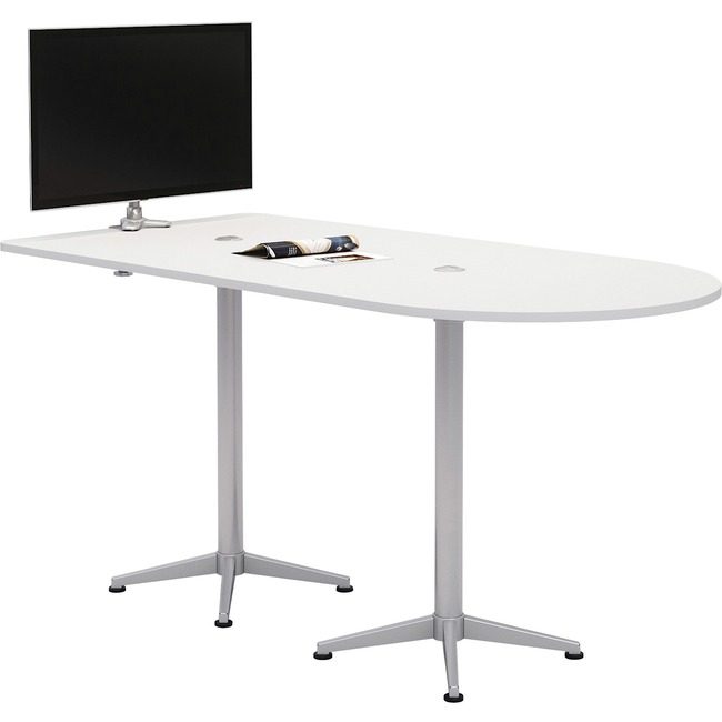 KFI Seating Table Bar W/Pwr 42X84 We KFI4284HBW4WHDC