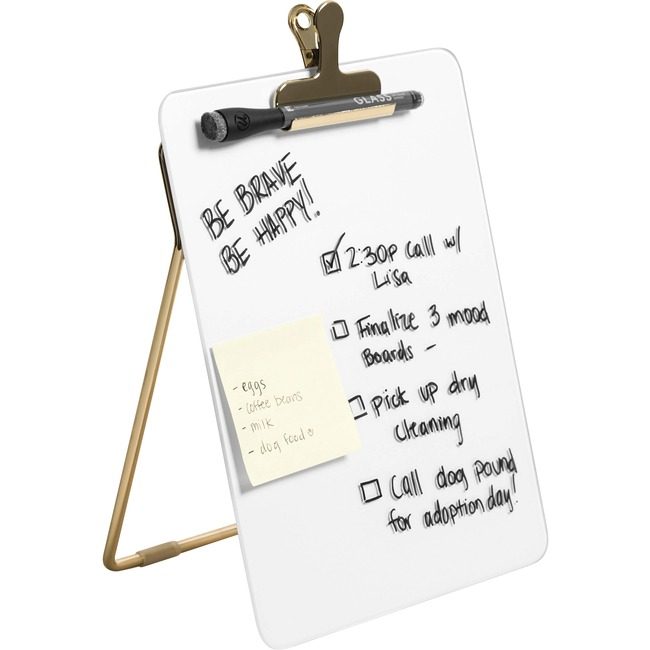 U Brands Board Glass De Dsktp Easel UBR4974A0106