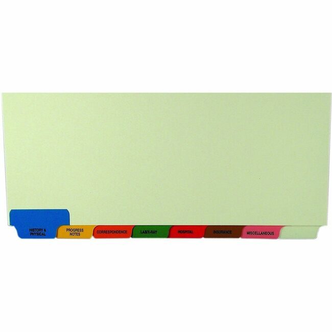 Tabbies Index Chart Medical Set TAB54500