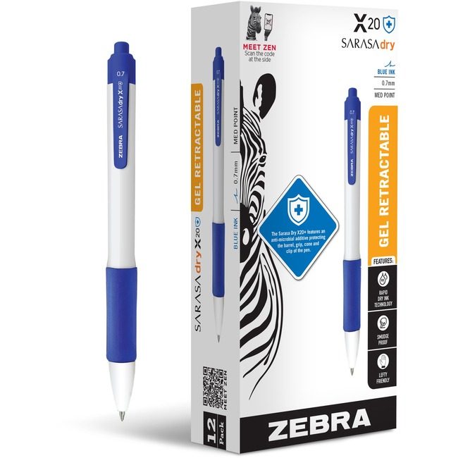 Zebra Pen Corporation Antimcrbial X20 Dz Bl ZEB41620