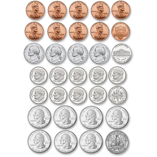 Ashley Productions Magnets Us Coins 28PC ASH10067