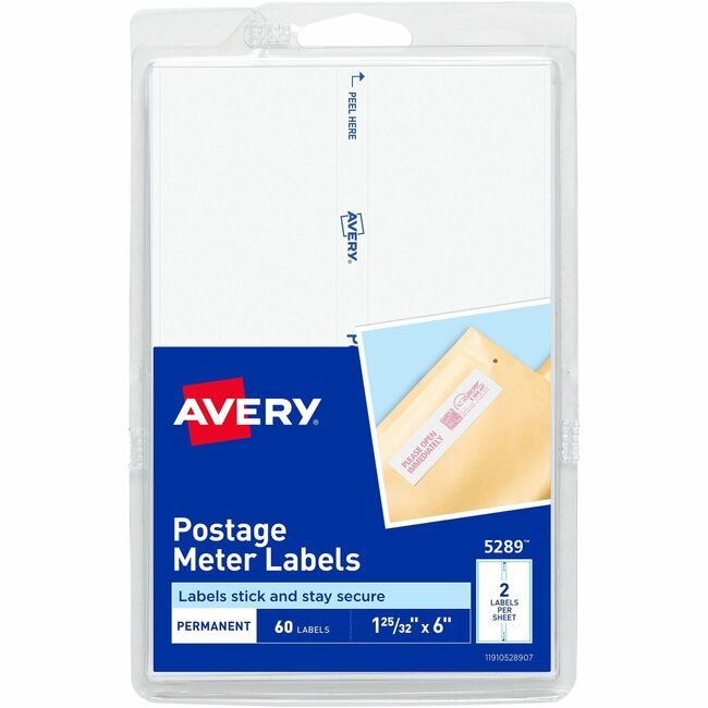 Avery Products Corporation Label Postage Meter We 60 AVE05289