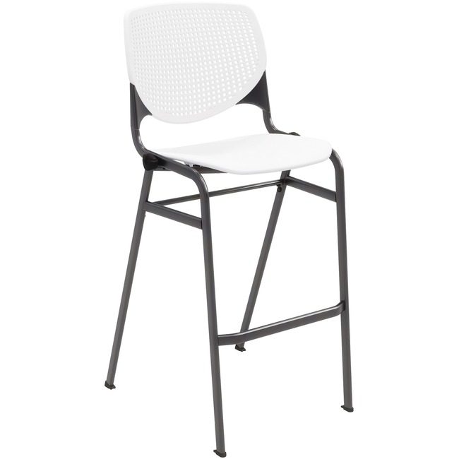 KFI Seating Barstool Stack White KFIBR2300BKP08
