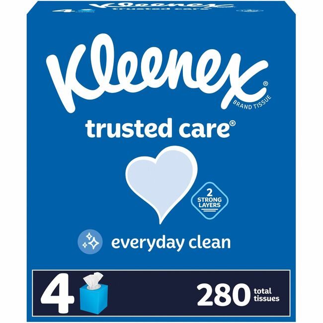Kimberly-Clark Professional Kleenex / Scott / WypAll / Kimtech Tissue Cre Trstd 70 4/PK KCC50184