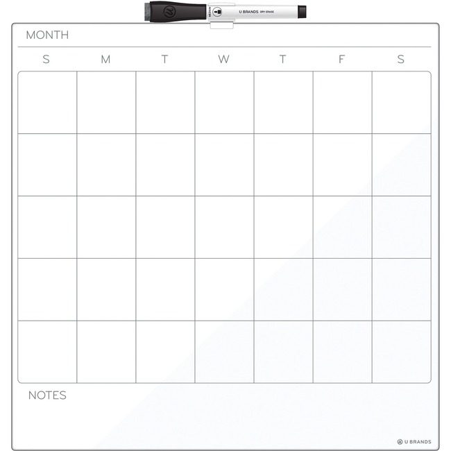 U Brands Board Mag De Cal 14X14 Frml UBR461U00-04